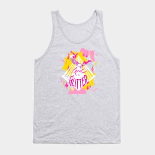 Grit & Glitter logo Tank Top